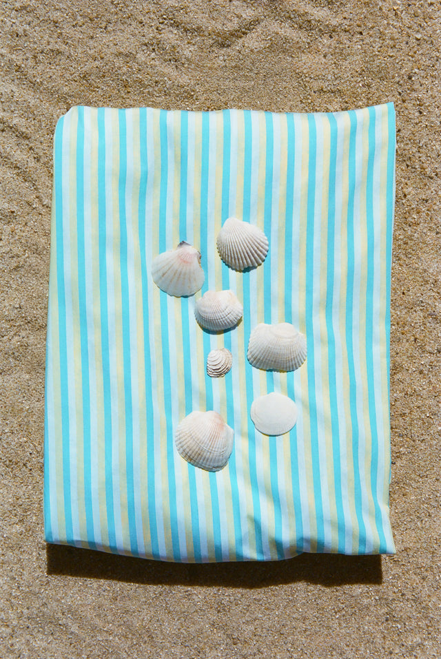 The Notched Collar Long Sleeve, Coppola Stripes